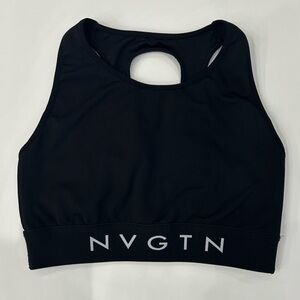 NVGTN Black Sports Bra